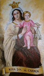 Aug 24, 2017 · la virgen del carmen es una advocación mariana como la virgen del valle y muchas otras mas como todos sabemos es la misma virgen maría, la madre de jesús. Virgen Del Carmen Painting By P D Miranda Artmajeur