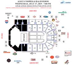 Ppl Center Seating Chart Concert