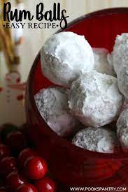 Easy Rum Balls Recipe For The Holidays Recipe Balls Recipe Rum Balls Christmas Food