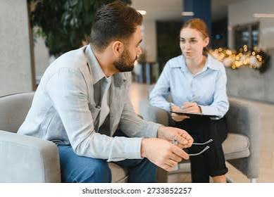 6,482 Two People Therapy Office Royalty-Free Images, Stock Photos &  Pictures | Shutterstock