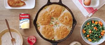 Easy Chicken Pot Pie Recipe Campbell S Kitchen Easy Chicken Pot Pie Recipe Chicken Pot Pie Recipes Pot Pies Recipes