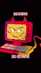 Creating 3D Edgar Fan Art Process