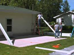 You also need to estimate the amount of gravel and sand you will need for the base of the. How To Install The Teton Patio Cover Part 1 Youtube
