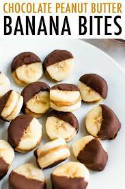 Chocolate Peanut Butter Banana Bites Eating Bird Food Peanut Butter Banana Bites Peanut Butter Recipes Healthy Snacks Easy