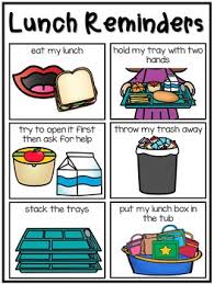 Lunch And Snack Time Visual Routine Reminder Charts And Read Alouds