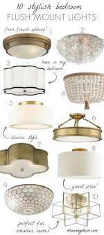 Disconnect the fixture wires and remove the central mounting nut and any screws that hold the old fixture in place. Bedroom Light Fixtures The Complete Guide Driven By Decor