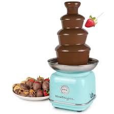Discover chocolate fountains on amazon.com at a great price. Nostalgia Electrics Nostalgia Retro 17 5 4 Tier 2 Lb Pound Capacity Chocolate Fountain Reviews Wayfair