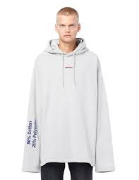 Although gvasalia was well acquainted with numerous buyers, they were reluctant to place orders for the vetements ceo guram gvasalia has gone on record with the various measures the brand takes to maintain the allure of luxury and scarcity. Vetements Grey French Terry Hoodie Svmoscow Com