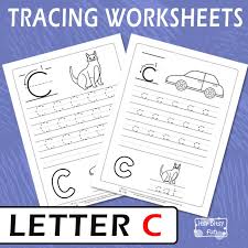 Uppercase and lowercase dot to dot letter tracing for preschool. Letter C Tracing Worksheets Itsybitsyfun Com