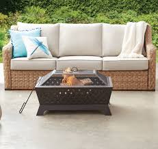 Valid from 6/30/21 12:01 am cst to 7/31/21 11:59 pm cst. Better Homes Gardens 34 Lattice Antique Bronze Rectangle Fire Pit Walmart Com Walmart Com