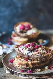 Dairy Free Sourdough French Toast Vibrant Plate