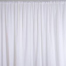 100 % blackout extra long linen curtains. 20ft X 10ft White Double Layer Polyester Chiffon Backdrop With Rod Pockets In 2021 White Sheer Curtains Curtain Backdrop Drapes Curtains