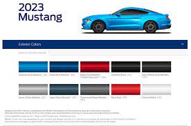 2025 Mustang Colors Revealed New Vapor