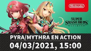 Le plus important changement cependant, c'est le fait qu'on choisit désormais notre plateau de combat avant de choisir. Super Smash Bros Ultimate Pyra Mythra En Action Nintendo Switch Youtube