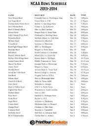 Football bowl zum kleinen preis hier bestellen. Printable Bcs Bowl Game Schedule College Football College Football Schedule College Football Bowl