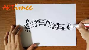 For your first step you will draw five circles. How To Draw Music Notes Youtube