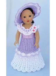 Get the pattern from olgamigurumi. Paid And Free Crochet Patterns For 18 Inch Dolls Like The American Girl Doll American Girl Doll Diy American Girl Doll Clothes Patterns Crochet Doll Dress