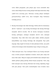 3 juni 2013 21:06 diperbarui: Laporan Refleksi Program Pembangunan Sahsiah