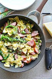 One Pot Kielbasa Broccoli Pasta Broccoli Kielbasa Pasta Pot Kielbasa Recipes Sausage Pasta Recipes Kielbasa Pasta Recipes