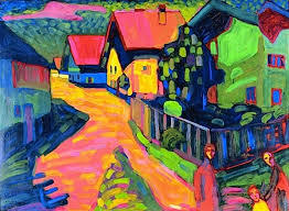Vasilij Kandinskij Murnau Street 1908 Pittura E Disegno Kandinsky Van Gogh