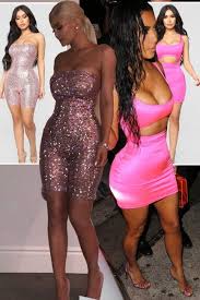 Less than 24 hours later, fashion nova posted an identical copy of the dress. Kim Kardashian Pink Dress Fashion Nova Off 70 Medpharmres Com