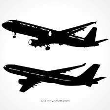 Detailed Airplane Silhouette Vector Images Airplane Silhouette Silhouette Vector Vector Images