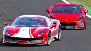 If you're lucky enough to have the means to buy one, and you are already on a list somewhere, here is a preview of your c8 zora. Chevrolet Corvette C8 2020 Vs Ferrari 488 Pista Monza Youtube