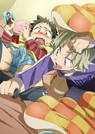 Rule 34 Dev - 2boys black_hair blush boxers brothers bulge cameo  clothes_pull erection erection_under_clothes fang highres houmi_sakuya  kiriya_gymno male_focus male_underwear multiple_boys nekoyama_saburo  nekoyama_shiro penis red_hair school_boys ...