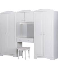 Buy Nordic Wardrobe Fitment And Stool White At Argos Co Uk Your Online Shop For Fitted Bedr Fitted Bedroom Furniture Bedroom Furniture Small Master Bedroom