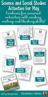 I Developed These Activities To Make It Easier To Squeeze These Important Subjects Into My Social Studies Social Studies Activities Science Teaching Resources