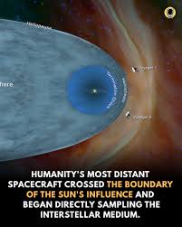 Voyager 1 crosses heliopause boundary