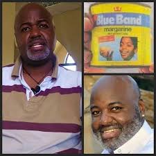 Meet The 'kid' On The Old Blue Band Tin, Chris Kamau It was in 1984 during  the Blue Band Margarine Campaign in Kenya, that an unknown, smiling  11-year-old Chris Kamau (now 50)