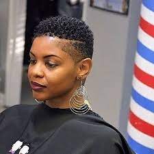 It was so easy and quick. Cute Short Haircuts For Black Females Hair Natural Short Scott Short Natural Hair Styles Tapered Haircut Natural Hair Short Natural Haircuts