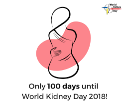 The second booth will discuss about obesity. World Kidney Day Auf Twitter Save The Date March 8 2018 Is Only 100 Days Away Have You Decided What You Are Going To Do For World Kidney Day Let Us Know