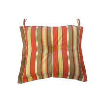 Choose from back cushions, deep seat cushions, wicker seat cushions and more. Bozanto Inc 20 X 18 X 3 Inch Reversible Dining Chair Seat Cushion With Orange Stripe The Home Depot Canada