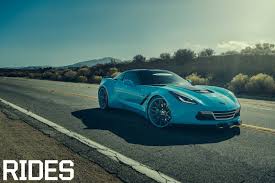Forgiato Widebody Corvette C7 In Sky Blue Chevrolet Corvette Chevrolet Corvette C7 Corvette