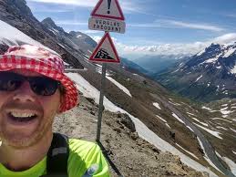 Running Up the Col du Galibier, Slowly!
