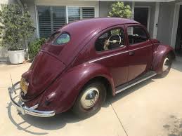 Image result for Bordeaux Red 1949 Beetle
