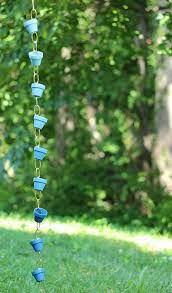 Decoraciones Para El Jardin Sonajero De Viento Todo Manualidades Rain Chain Diy Rain Chain Diy Rain Chain