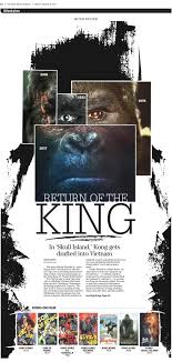 Return Of The King Newspaper Design Newspaper Layout Ebook Design