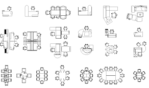 If you're an architect, an engineer or a draftsman looking for quality cads to use in your work our job is to design and supply the free autocad blocks people need to engineer their big ideas. Office Furniture Dwg File Cadbull