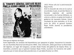Gustavo rojas pinilla was a colombian army general, civil engineer, and politician who ruled as 19th president of colombia as from june 1953. Gustavo Rojas Pinilla Fue Quinto Hijo De Seis Hermanos En La Familia De Estirpe Conservadora Formada Por El Coronel Julio Rojas Jimenez Quien Se Habia Ppt Descargar