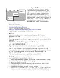 why do objects float or sink ? center