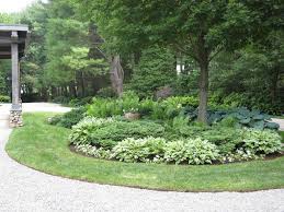 Adorable Fancy And Beautiful House Landscape Designs With Elegant Garden Design Indiewax Co Circle Driveway Landscaping Driveway Landscaping Landscape Design
