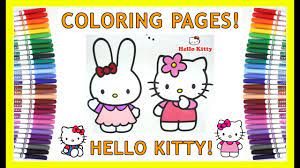 5.5cm (2.2) 1 piece made in japan very good quality super cute design perfect for your collection, for school, kindergarten or office. Hello Kitty Coloring Pages Sanrio Hello Kitty My Melody And Hello Kitty Youtube