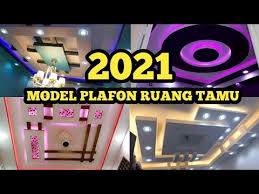 Terbaru 29+ potongan kamar mandi maret 14, 2021 0 comments. Plafon Minimalis Ruang Tamu Terbaru 2021 New Ceiling Desaign Youtube