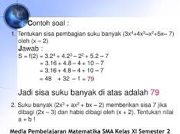 Belajar hal baru bisa kita lakukan dengan membuat diri kita penasaran akan suatu hal. Suku Banyak Matematika Sma Kelas Xi Semester 2 Oleh Mazhend Ppt Download