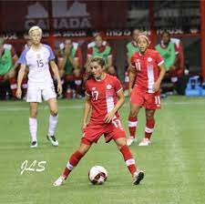 Recent ucla graduate jessie fleming will be seeking her second olympic medal as a member of canada's olympic soccer team. Jessie Fleming Usa Vs Can 2017 Womens Soccer Nwsl Women
