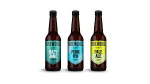 Brewdog Cleans Up Its Look With A Simplified Visual Identity 🐕 brewdog now 🍻 fresh draft beer. simplified visual identity