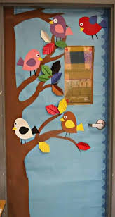 Look At The Birds Of The Air Esv Birds On The Tree Door Decorations Classroom Spring Door Decoration Spring Classroom Door